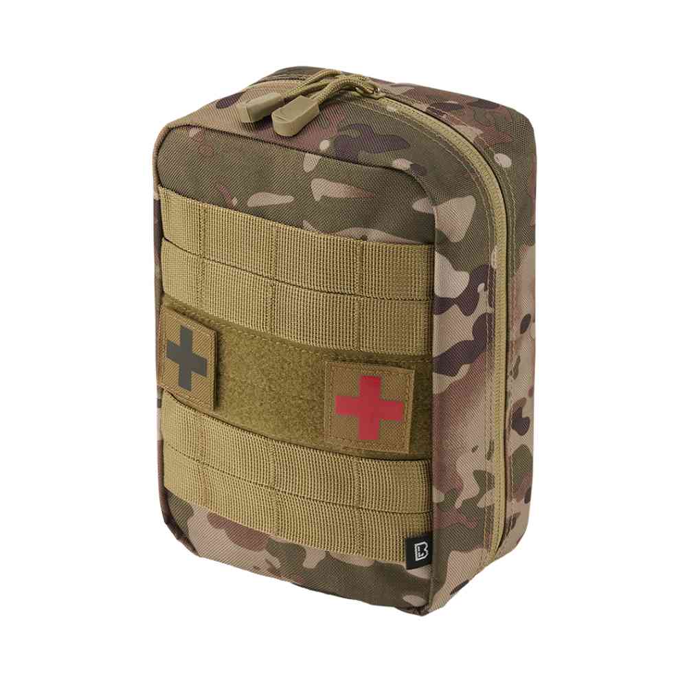 Brandit - Molle First Aid Pouch Large tactical_camo Pochette molle - Vert